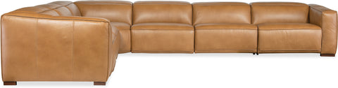 Hooker Furniture Living Room Fresco 6 Seat Sectional 3-PWR