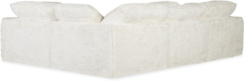 Hooker Furniture Living Room Barefoot 4-Seat Sectional