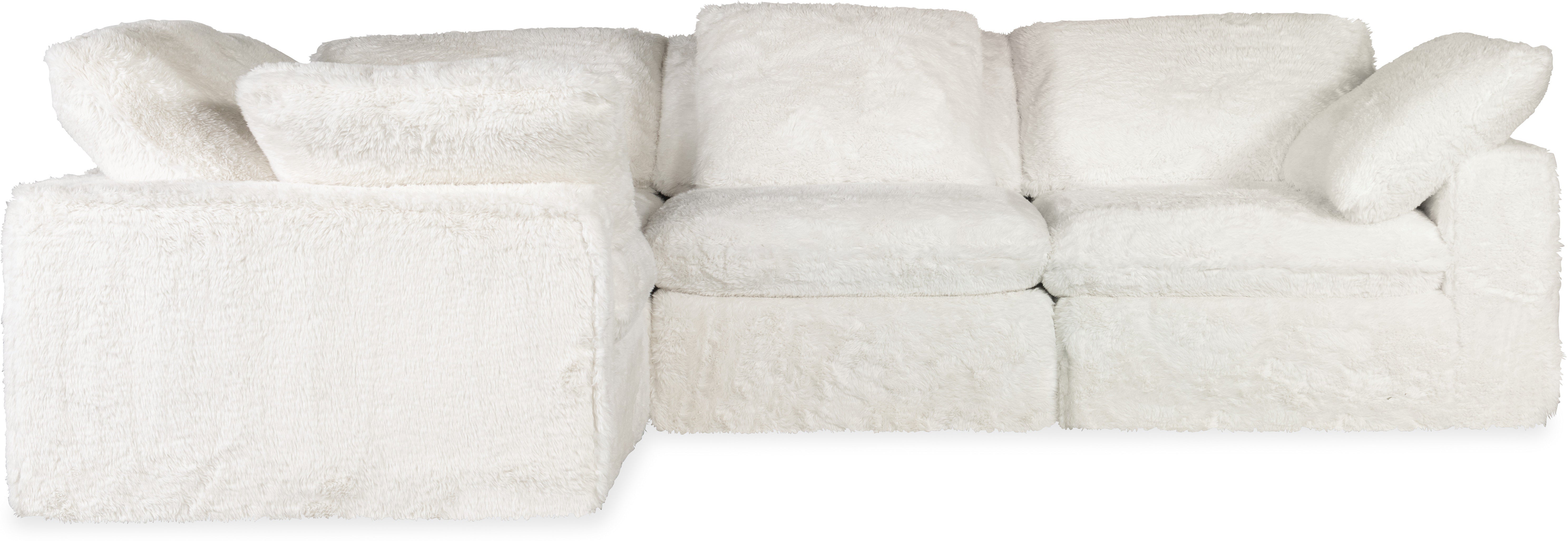 Hooker Furniture Living Room Barefoot 4-Seat Sectional