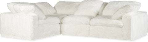 Hooker Furniture Living Room Barefoot 4-Seat Sectional