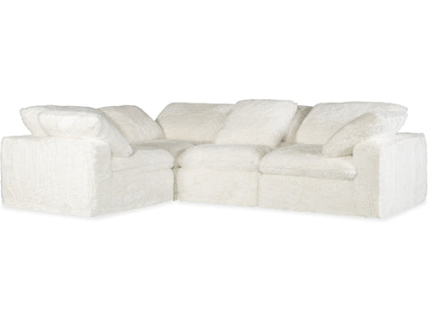 Hooker Furniture Living Room Barefoot 4-Seat Sectional