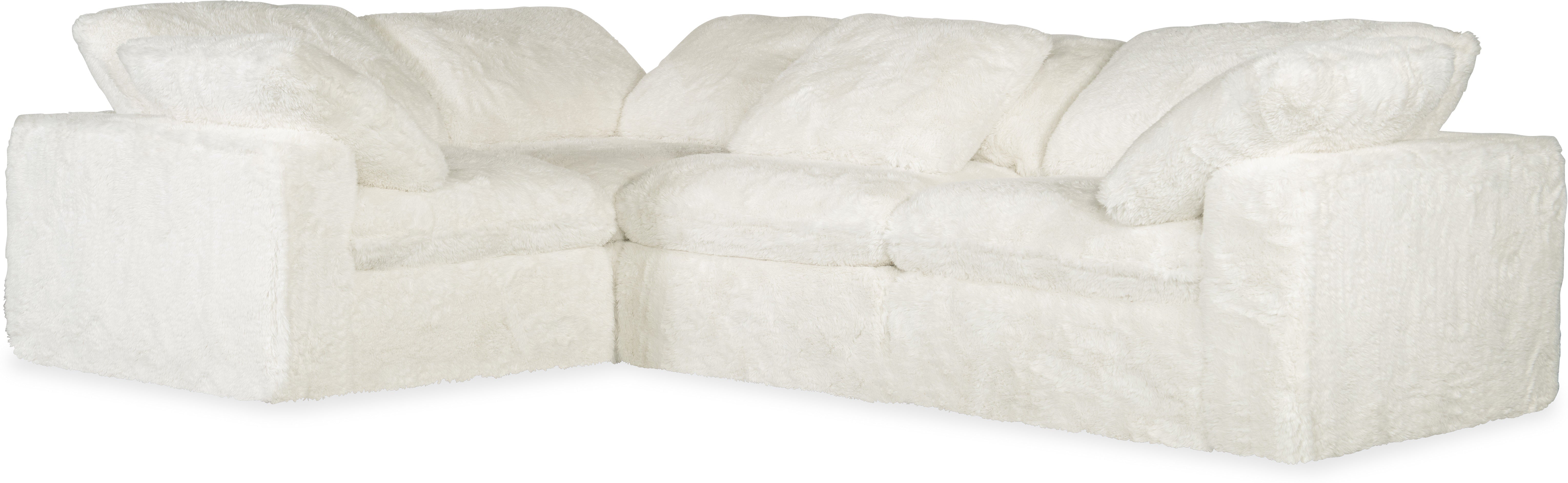 Hooker Furniture Living Room Barefoot 4-Seat Sectional