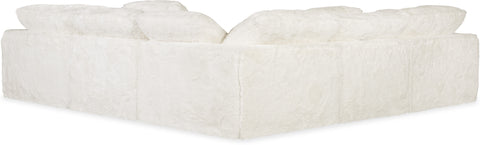 Hooker Furniture Living Room Barefoot 5-Seat Sectional