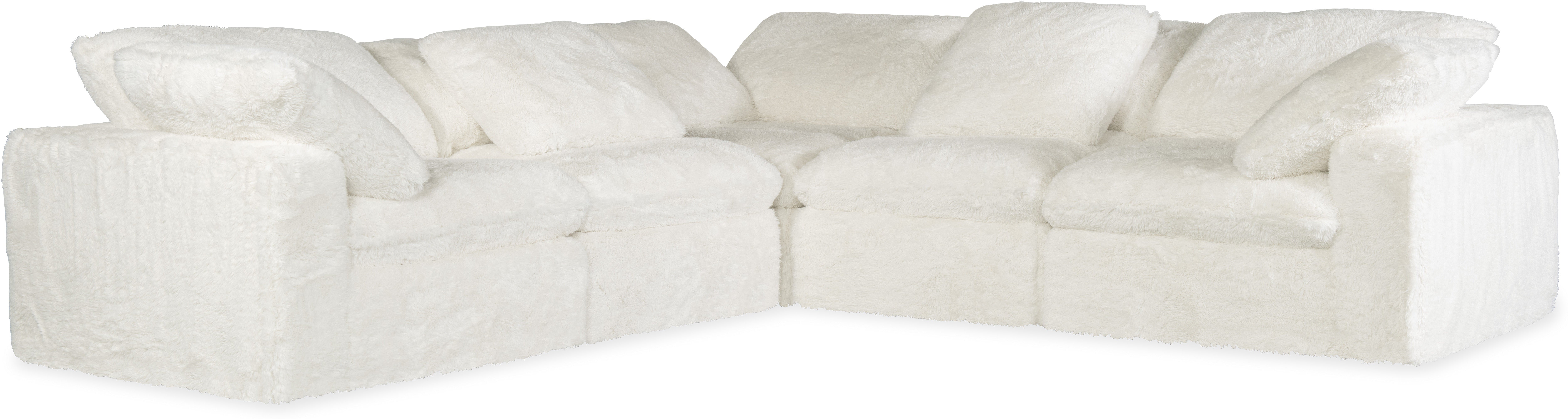 Hooker Furniture Living Room Barefoot 5-Seat Sectional