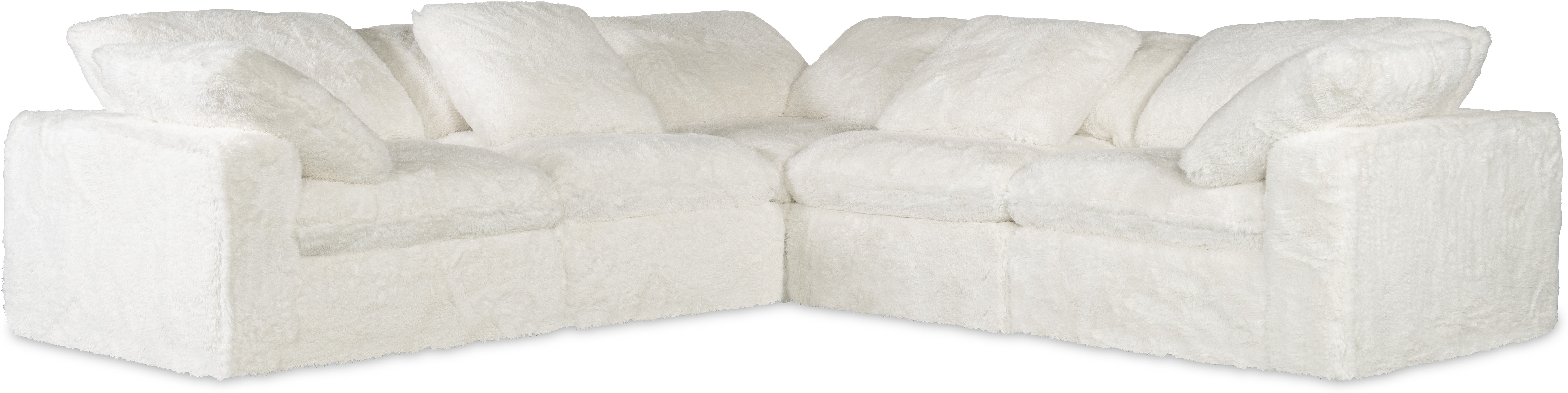 Hooker Furniture Living Room Barefoot 5-Seat Sectional