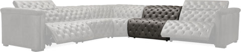 Hooker Furniture Living Room Savion Grandier 5 pc Sectional w/2 PWR Recline PWR Headrest