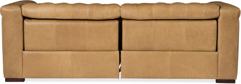 Hooker Furniture Living Room Savion 1.5 LAF/RAF 2 over 2 Sofa w/ PWR Rec PWR HR