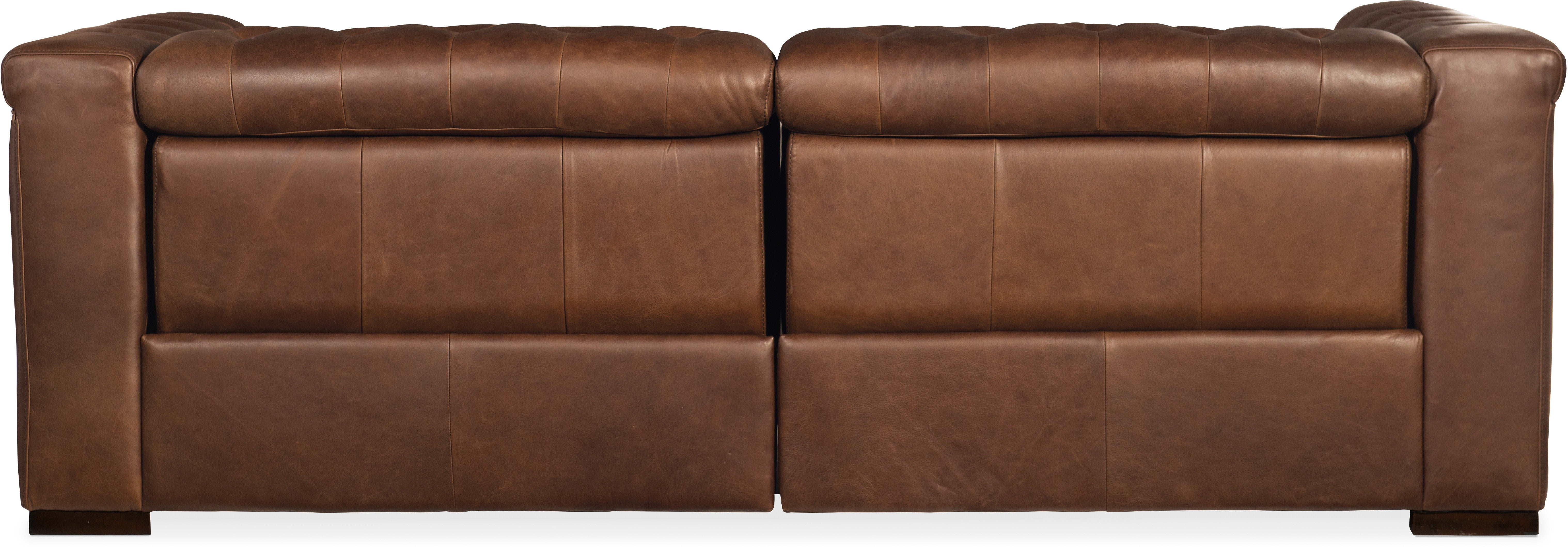 Hooker Furniture Living Room Savion 1.5 LAF/RAF 2 over 2 Sofa w/ PWR Rec PWR HR