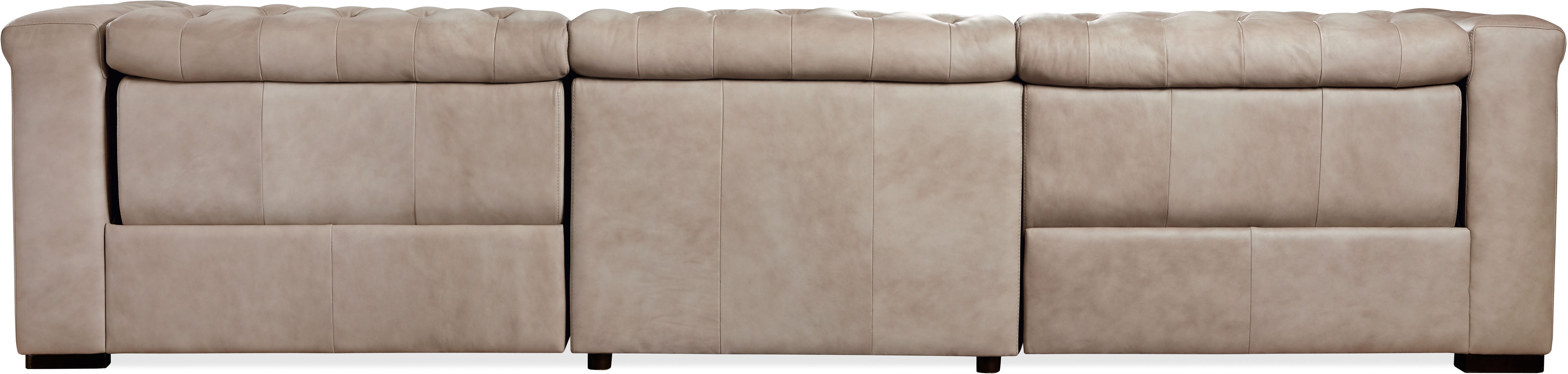 Hooker Furniture Living Room Savion Grandier Power Recliner Sofa w/ Power Headrest