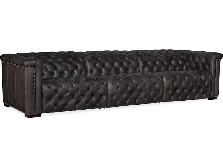 Hooker Furniture Living Room Savion Grandier Sofa w/PWR Recline PWR Headrest