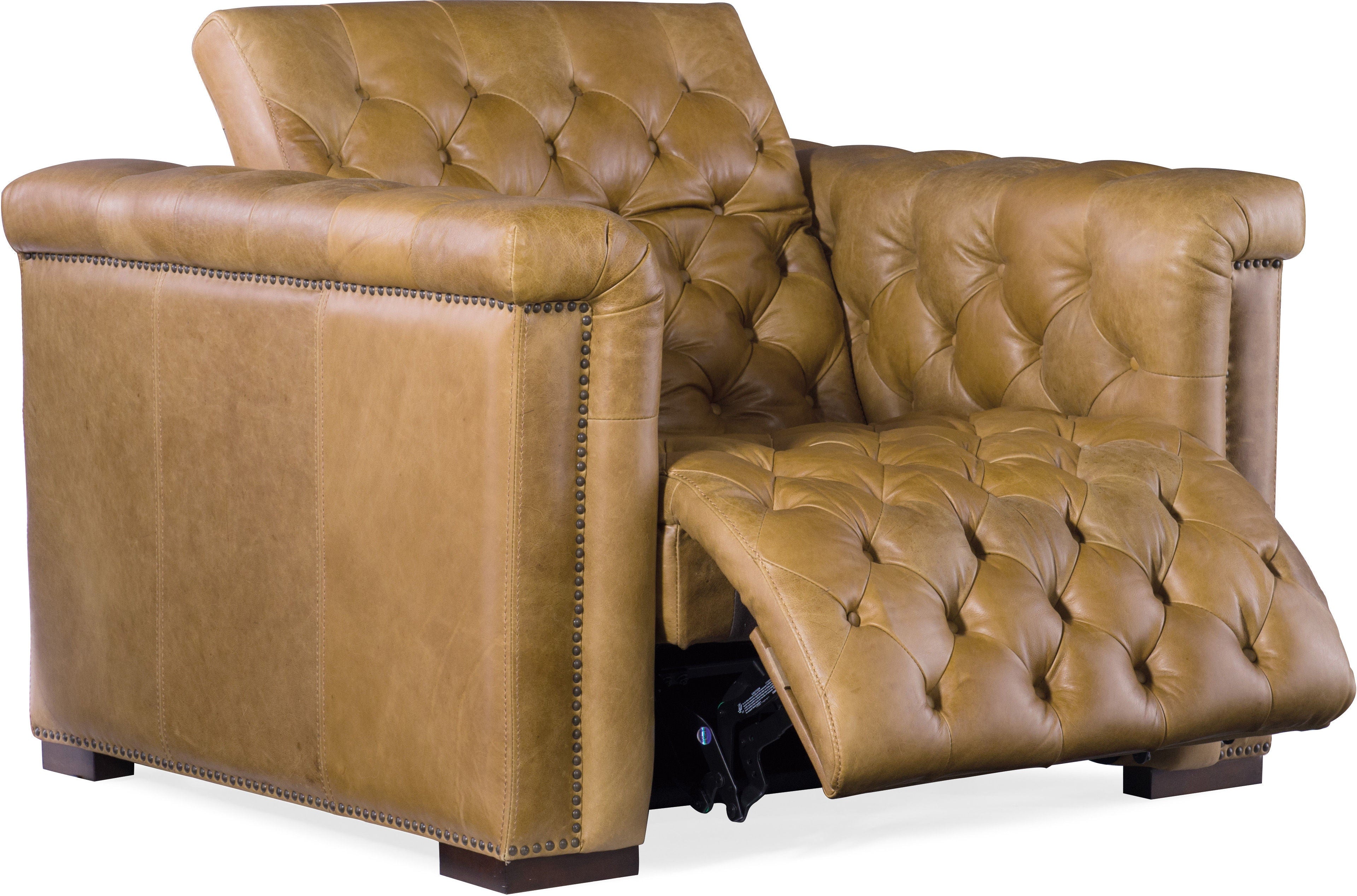 Hooker Furniture Living Room Savion Grandier Power Recliner w/ Power Headrest