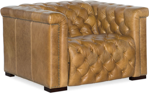 Hooker Furniture Living Room Savion Grandier Power Recliner w/ Power Headrest