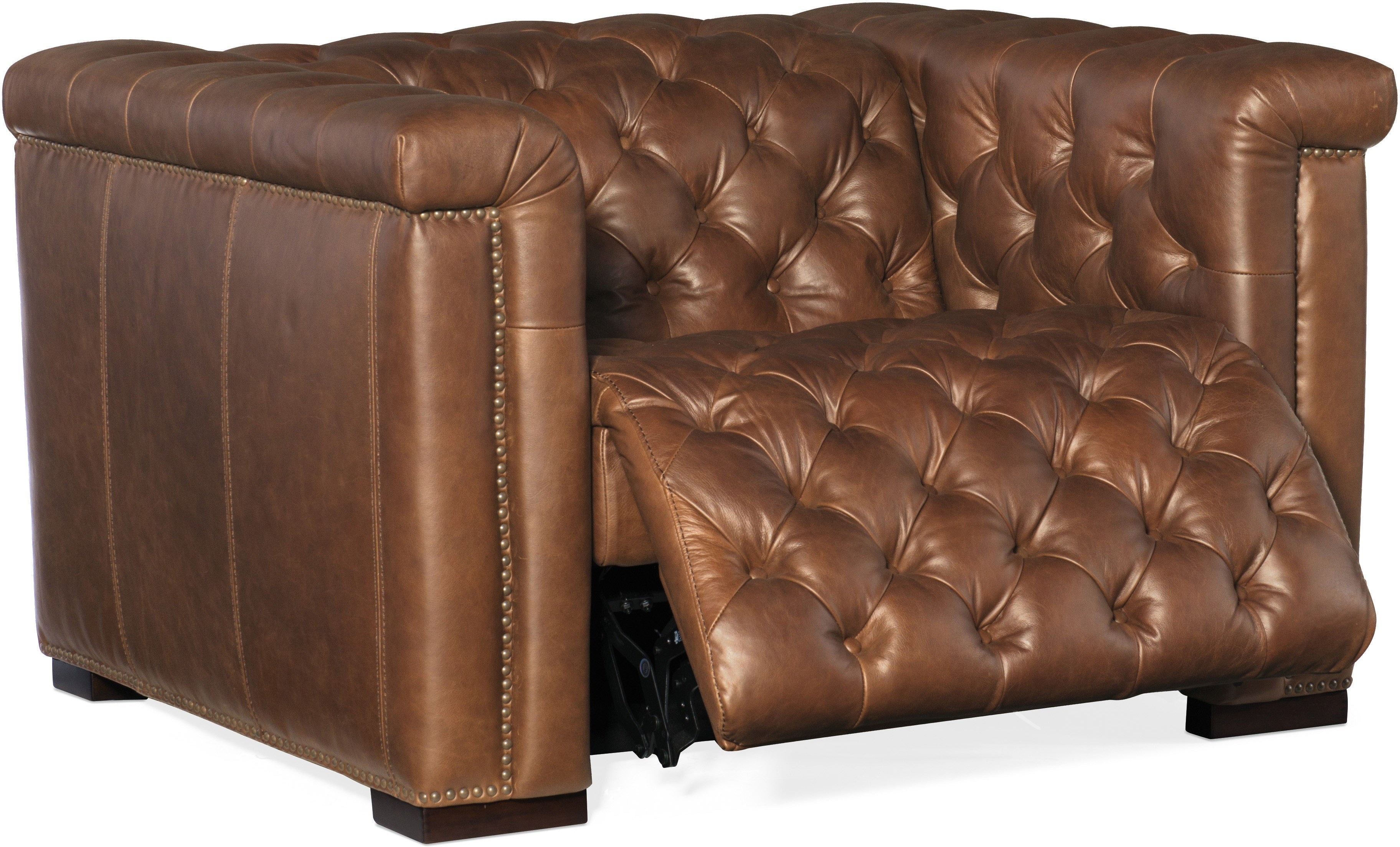 Hooker Furniture Living Room Savion Grandier Power Recliner w/ Power Headrest