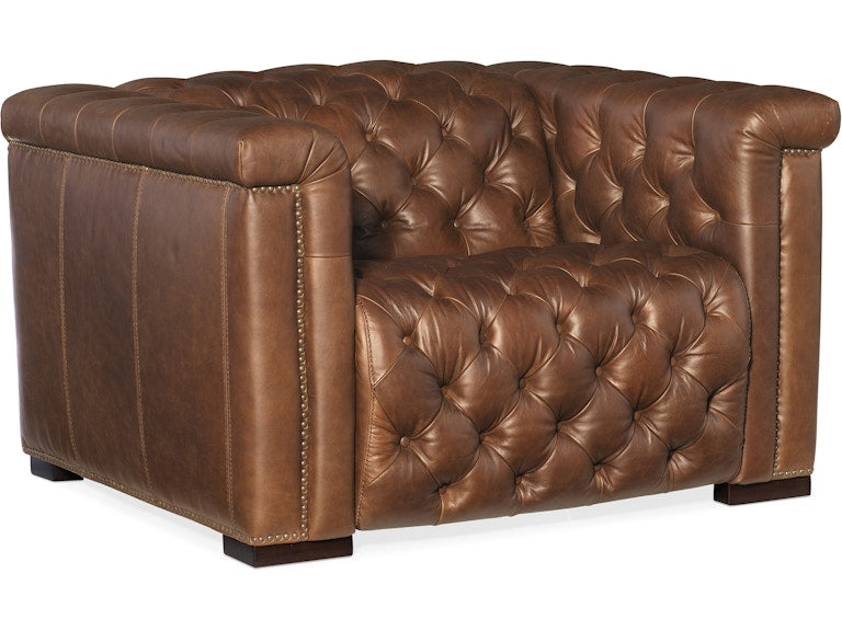 Hooker Furniture Living Room Savion Grandier Power Recliner w/ Power Headrest