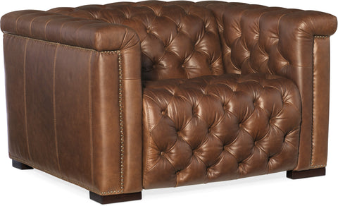 Hooker Furniture Living Room Savion Grandier Power Recliner w/ Power Headrest