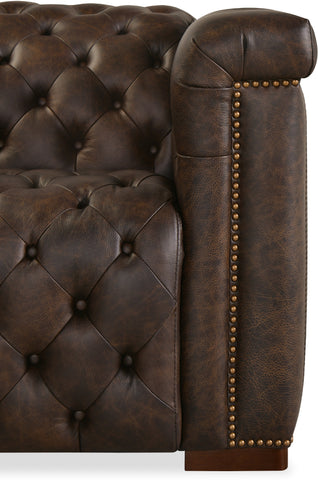 Hooker Furniture Living Room Savion Deux 5 Seat Sectional with Four Power Recliners and Six Power Headrests