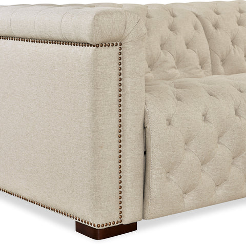 Hooker Furniture Living Room Savion Deux 5 Seat Sectional with Four Power Recliners and Six Power Headrests