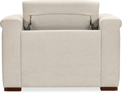 Hooker Furniture Living Room Savion Deux Power Recliner with Power Headrest