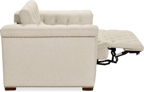 Hooker Furniture Living Room Savion Deux Power Recliner with Power Headrest