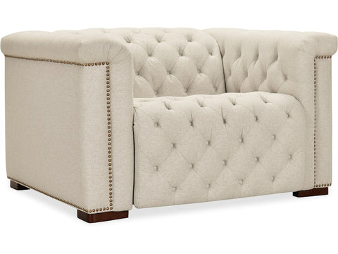 Hooker Furniture Living Room Savion Deux Power Recliner with Power Headrest