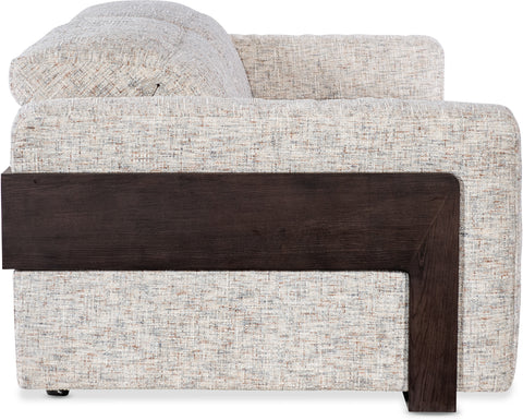 Hooker Furniture Living Room Atlas Power 2 Seat Sofa with Power Headrest