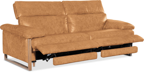 Hooker Furniture Living Room Jericho Power Sofa with Power Headrest