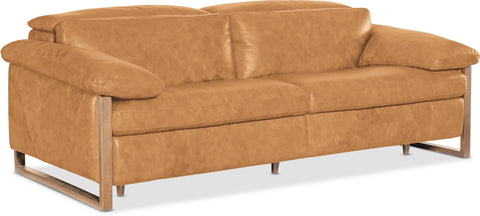 Hooker Furniture Living Room Jericho Power Sofa with Power Headrest