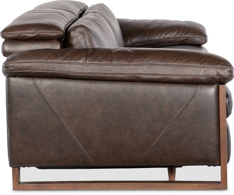 Hooker Furniture Living Room Jericho Power Sofa with Power Headrest