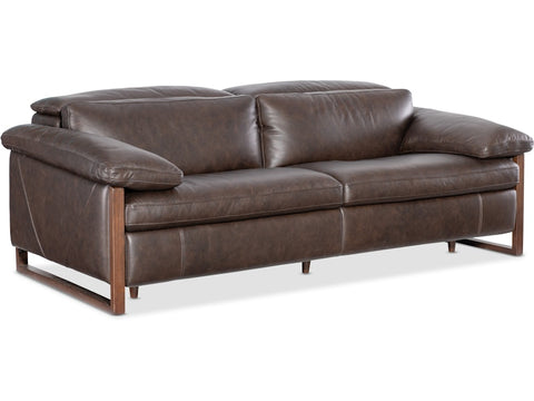 Hooker Furniture Living Room Jericho Power Sofa with Power Headrest