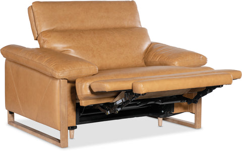 Hooker Furniture Living Room Jericho Power Recliner with Power Headrest