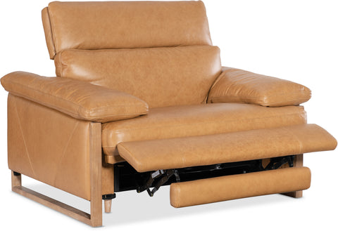 Hooker Furniture Living Room Jericho Power Recliner with Power Headrest