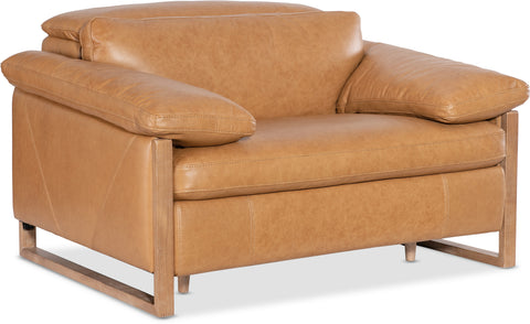Hooker Furniture Living Room Jericho Power Recliner with Power Headrest