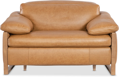 Hooker Furniture Living Room Jericho Power Recliner with Power Headrest