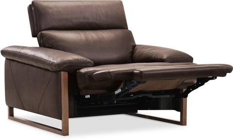 Hooker Furniture Living Room Jericho Power Recliner with Power Headrest