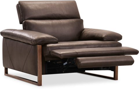 Hooker Furniture Living Room Jericho Power Recliner with Power Headrest