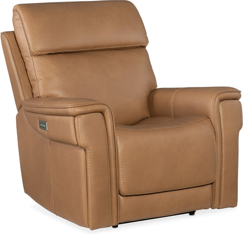 Hooker Furniture Living Room Lyra Zero Gravity Power Recliner with Power Headrest