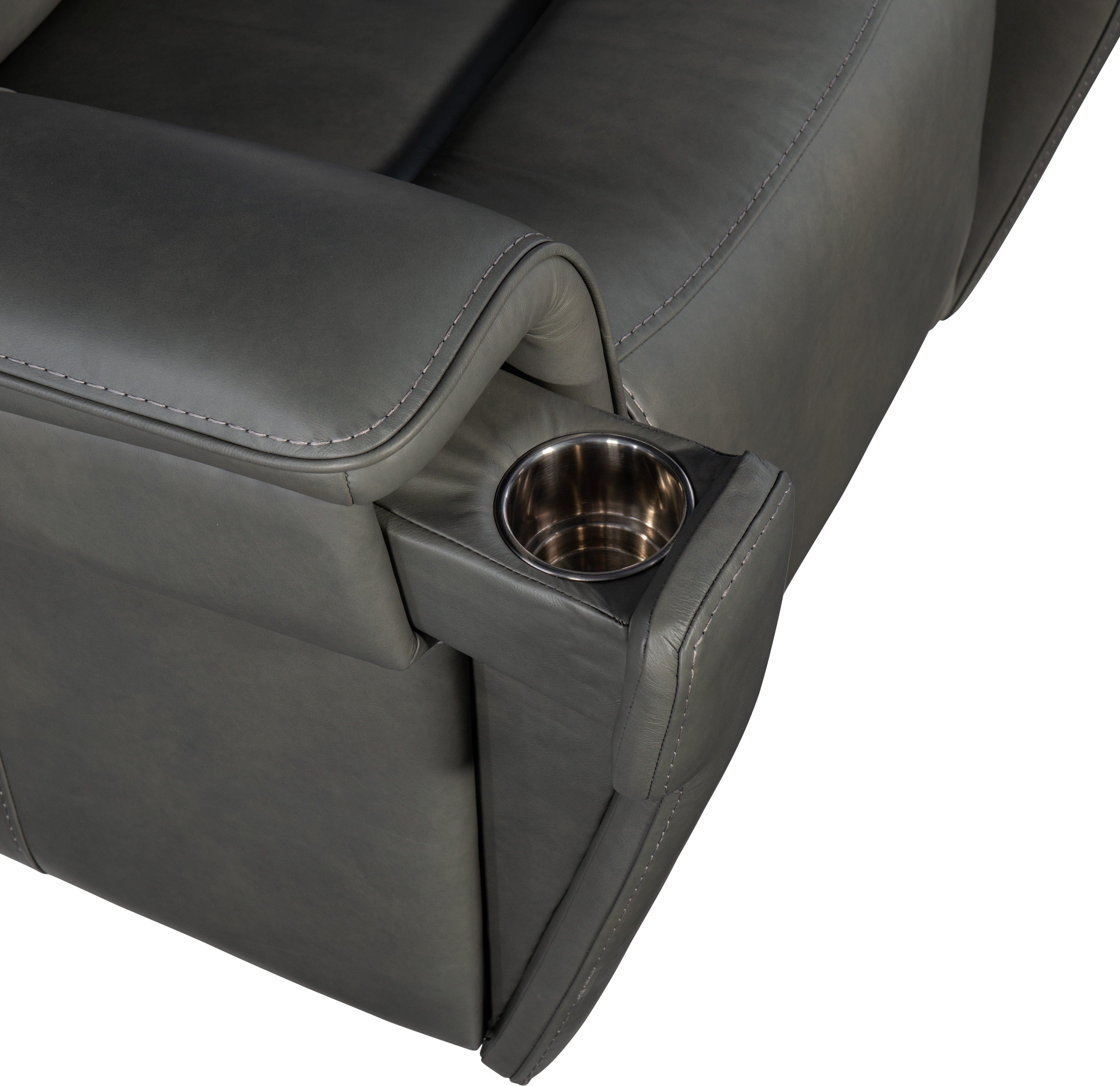 Hooker Furniture Living Room Lyra Zero Gravity Power Recliner with Power Headrest