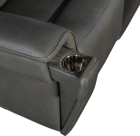 Hooker Furniture Living Room Lyra Zero Gravity Power Recliner with Power Headrest