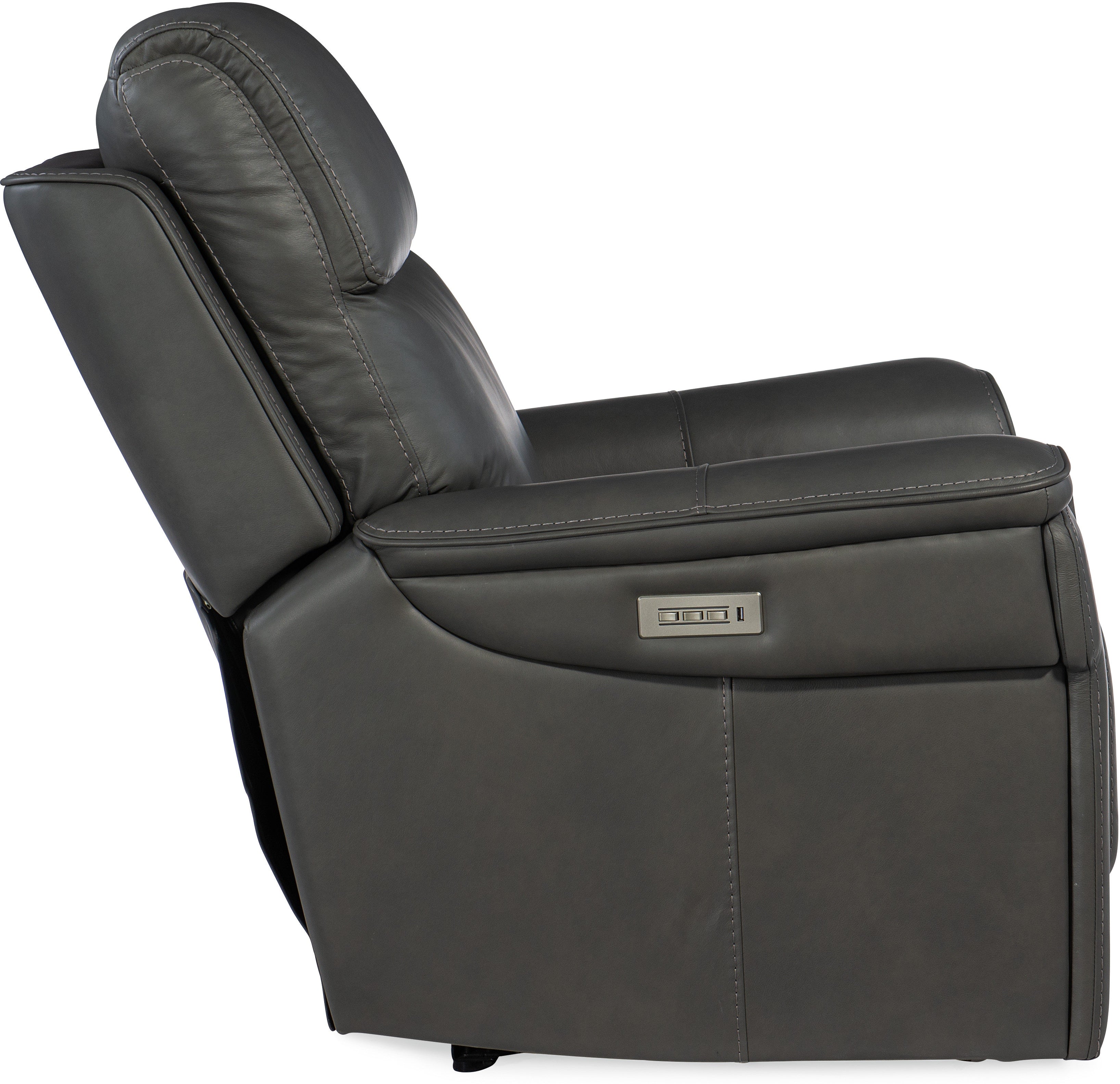 Hooker Furniture Living Room Lyra Zero Gravity Power Recliner with Power Headrest