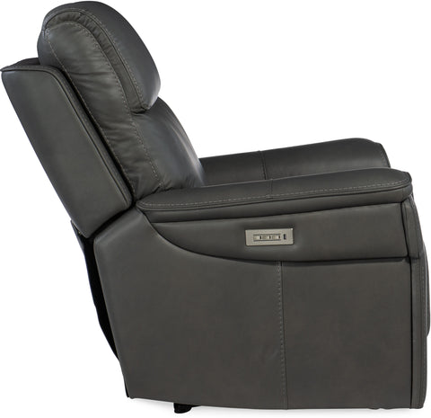 Hooker Furniture Living Room Lyra Zero Gravity Power Recliner with Power Headrest