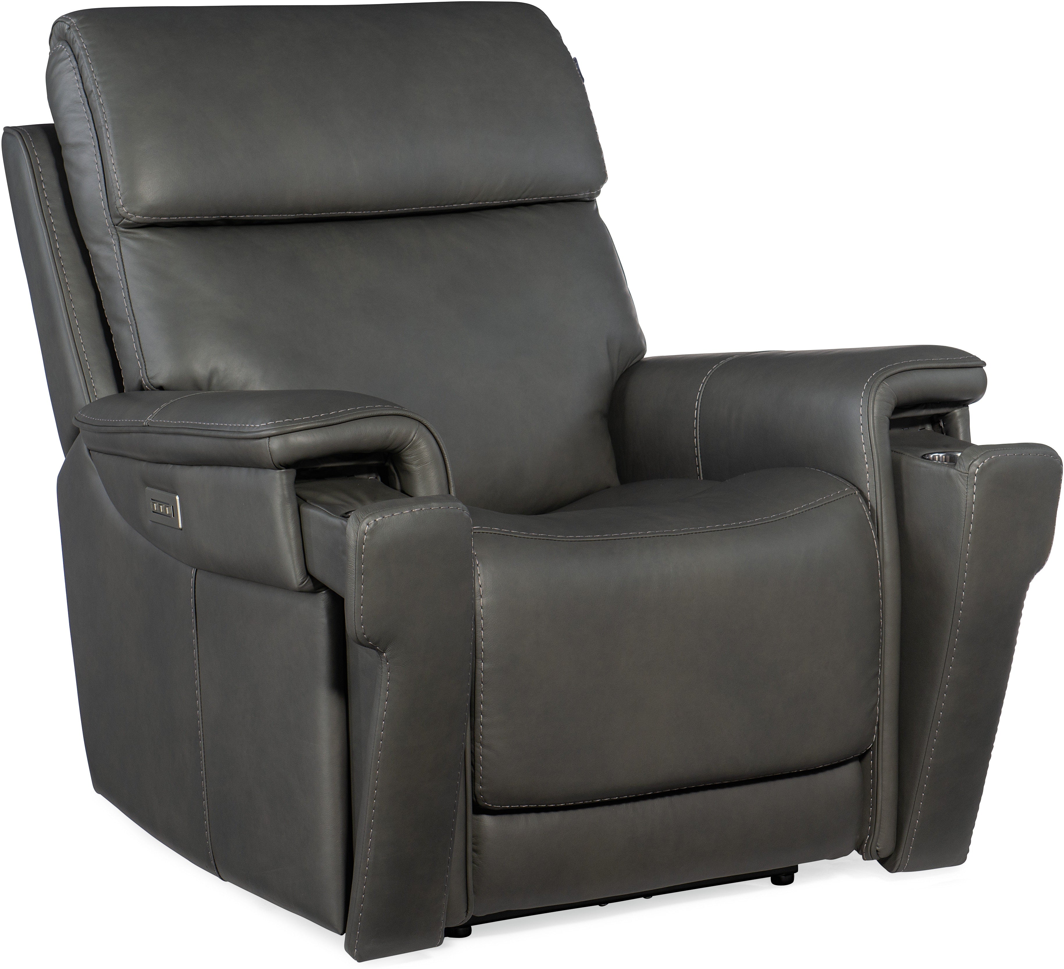 Hooker Furniture Living Room Lyra Zero Gravity Power Recliner with Power Headrest