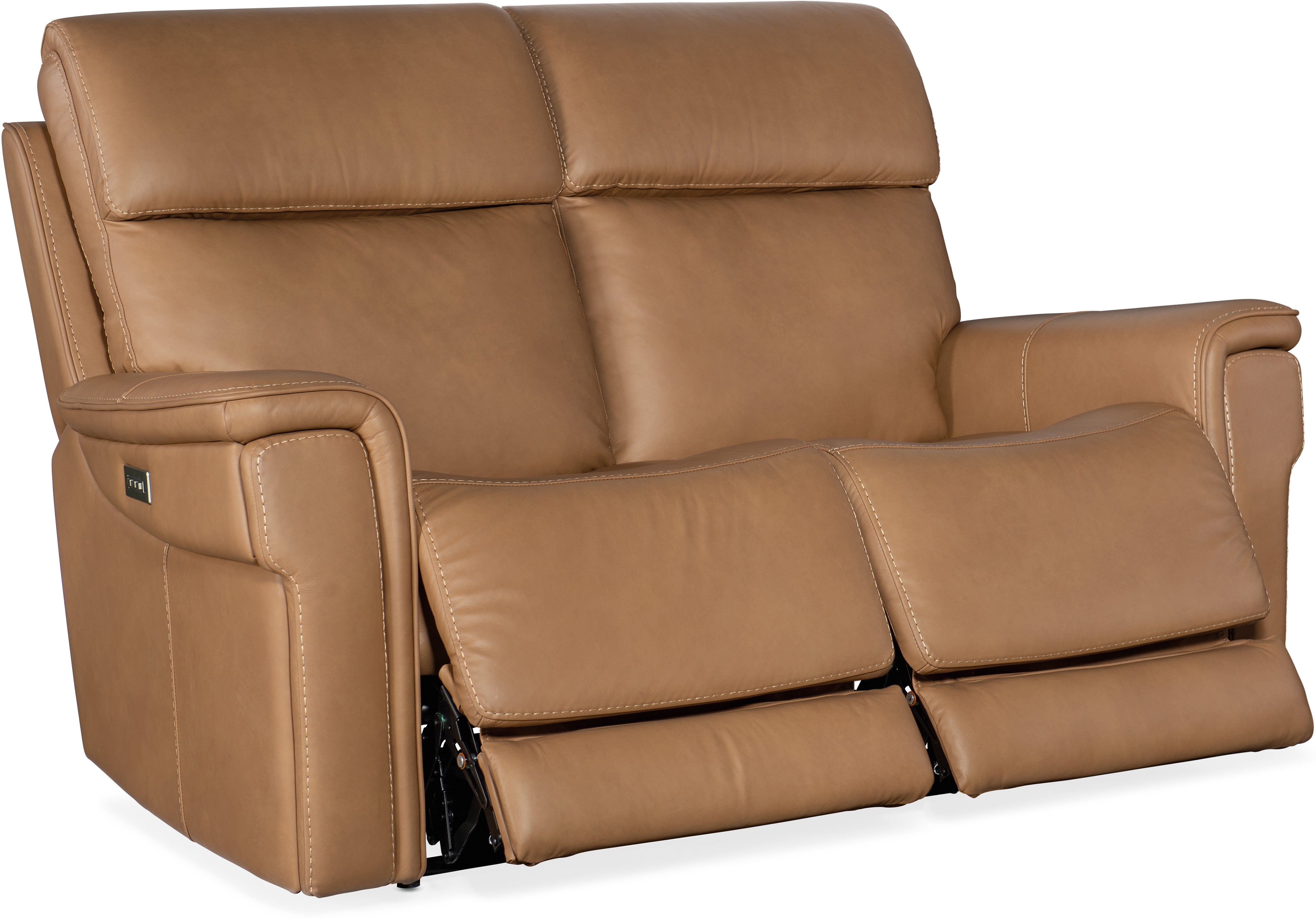 Hooker Furniture Living Room Lyra Zero Gravity Power Loveseat with Power Headrest