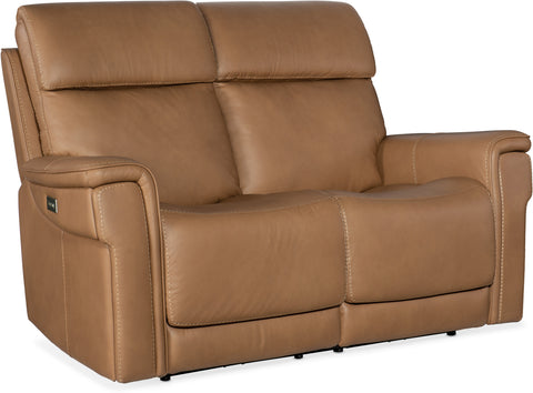 Hooker Furniture Living Room Lyra Zero Gravity Power Loveseat with Power Headrest