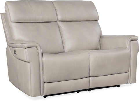 Hooker Furniture Living Room Lyra Zero Gravity Power Loveseat w/Power Headrest