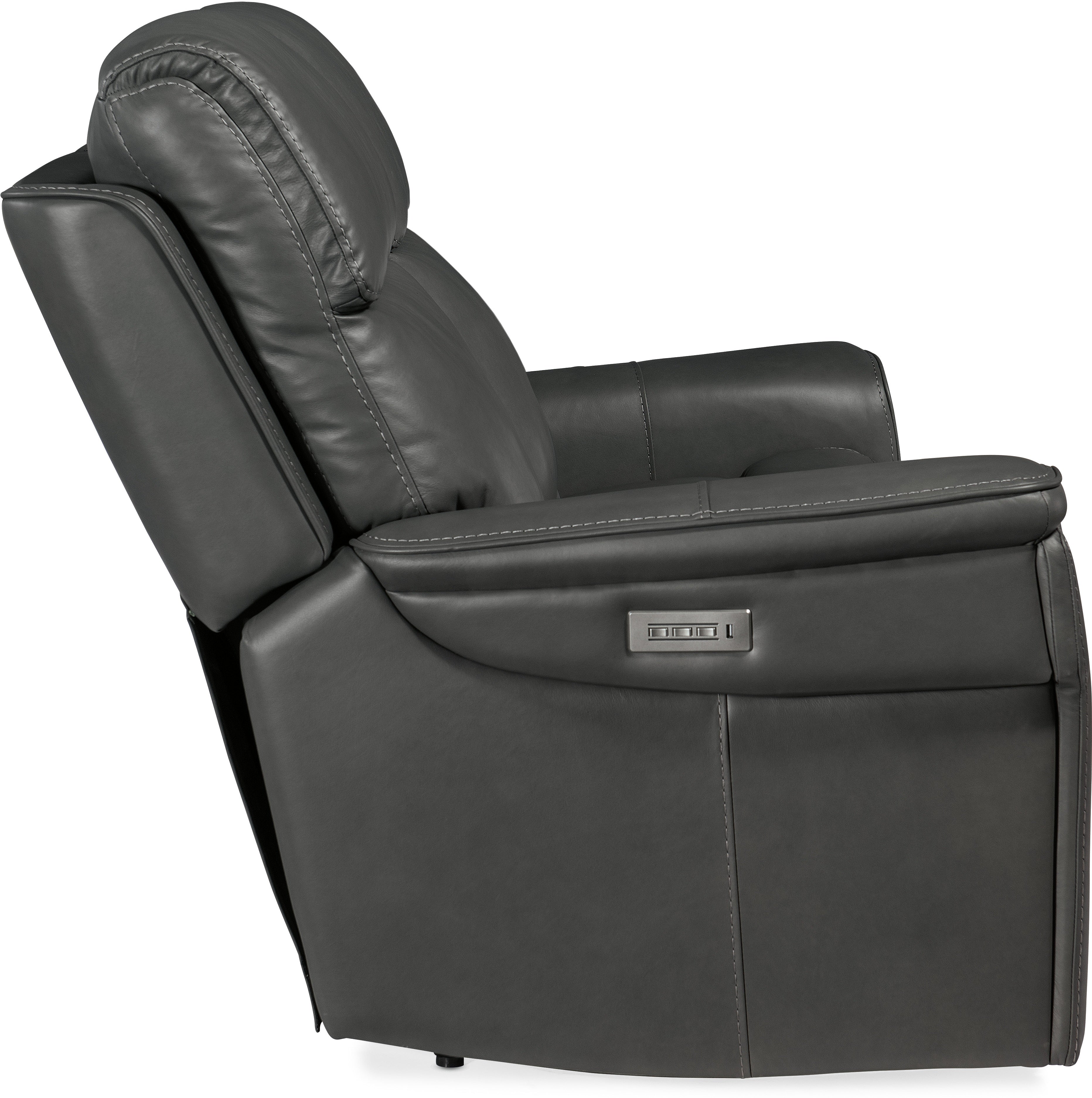 Hooker Furniture Living Room Lyra Zero Gravity Power Loveseat with Power Headrest