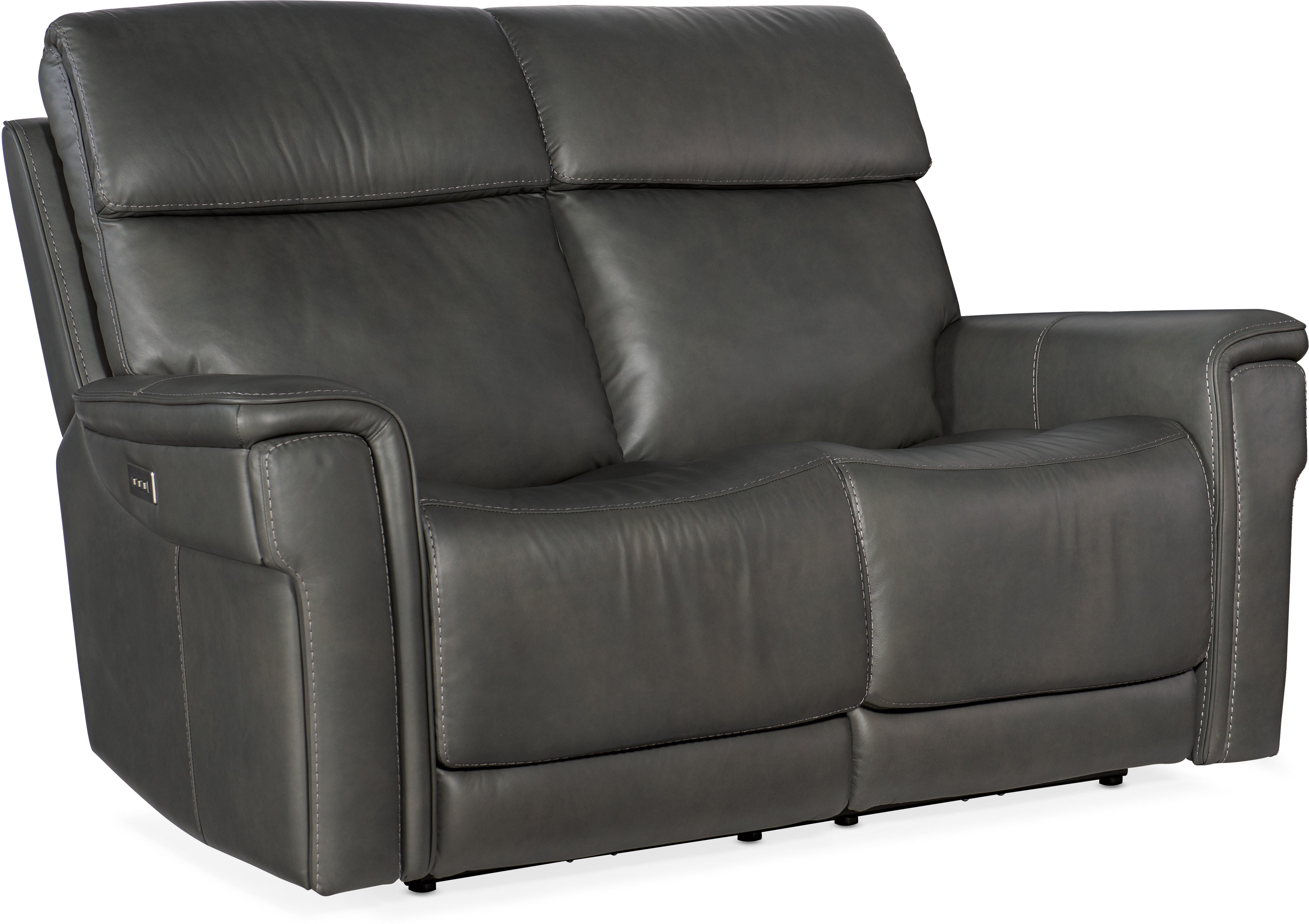 Hooker Furniture Living Room Lyra Zero Gravity Power Loveseat with Power Headrest