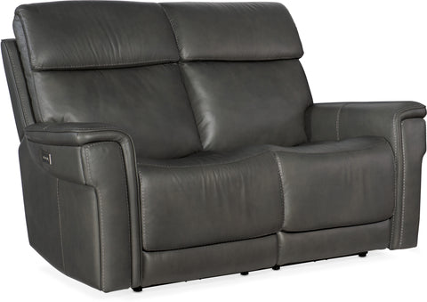 Hooker Furniture Living Room Lyra Zero Gravity Power Loveseat with Power Headrest