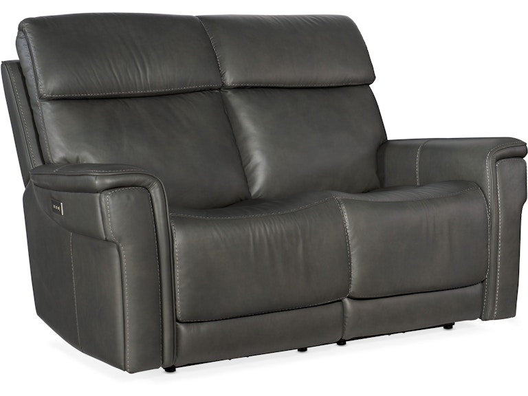 Hooker Furniture Living Room Lyra Zero Gravity Power Loveseat with Power Headrest