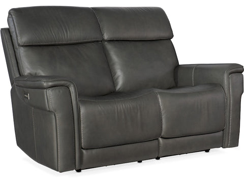 Hooker Furniture Living Room Lyra Zero Gravity Power Loveseat with Power Headrest