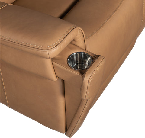 Hooker Furniture Living Room Lyra Zero Gravity Power Sofa with Power Headrest